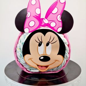 Visage Minnie de couches