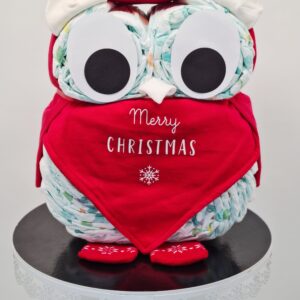 Hibou de couches Noël