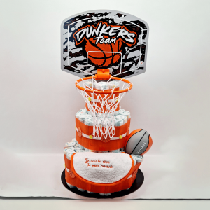 Gâteau de couches Deluxe Basket