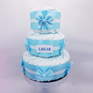 Gâteau de couches Deluxe Bleu