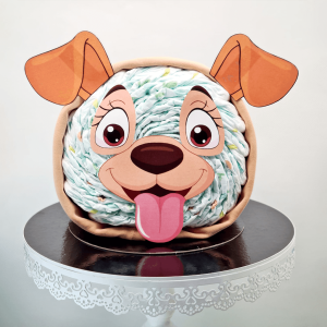 Visage Chien de couches